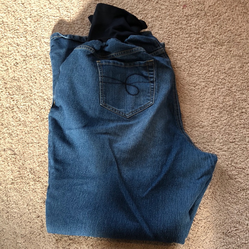 2/$15! Maternity jeans